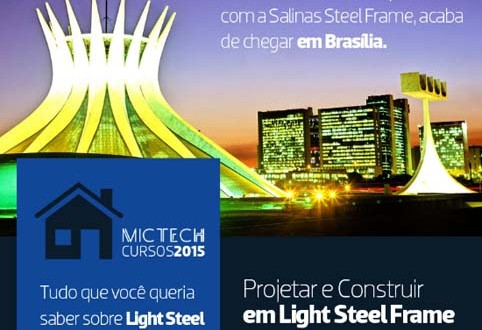 Curso em Brasília ensina a construir em Light Steel Framing