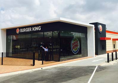 Burger King opta pelo sistema Light Steel Framing na África do Sul