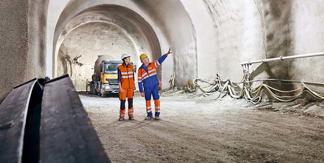 MasterEase otimiza o concreto na construção do Tunnel de Champel em Genebra
