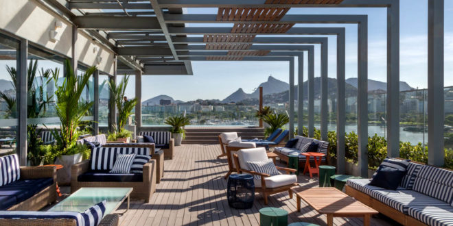 PKB Arquitetura entrega primeira fase do rooftop do Hotel Prodigy Santos Dumont