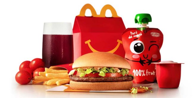 McDonald’s evolui cardápio do McLanche Feliz para oferecer combinações mais nutritivas