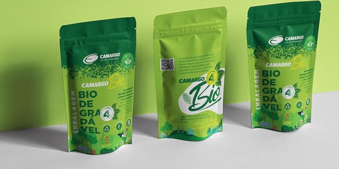 Camargo Embalagens traz ao mercado seu Stand-Up Pouch biodegradável