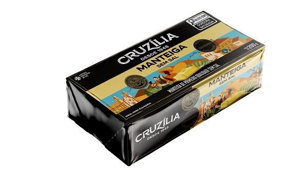 Cruzília expande linha de produtos para o dia a dia com Manteiga Sem Sal em tablete de 200g