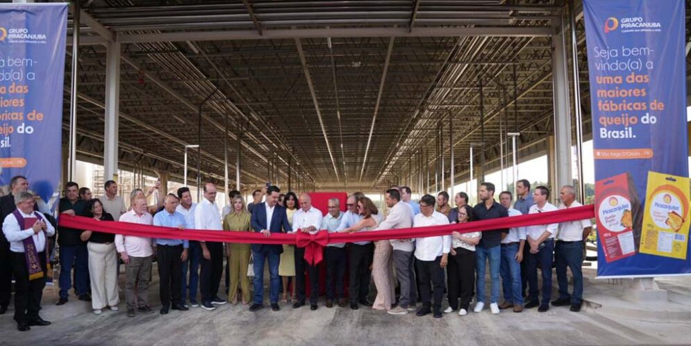 Grupo Piracanjuba inaugura uma das maiores fábricas de queijo do Brasil e marca nova etapa de expansão nacional
